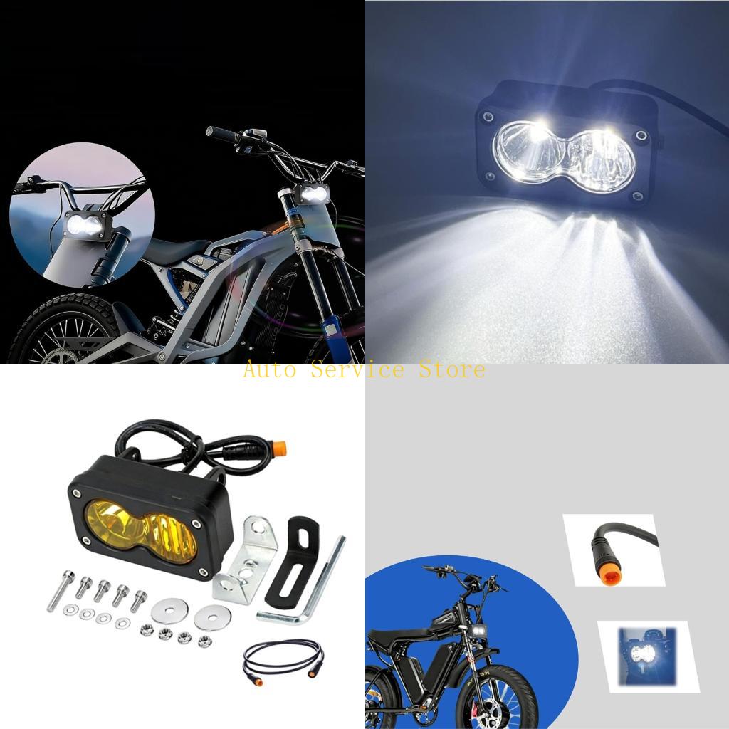 Waterproof Cycling Commute - 462A ไฟหน้าจักรยานทนฝนและแดด 260LM สำหรับการขี่กลางคืนในภูมิประเทศที่ขรุขระของ Ridstar