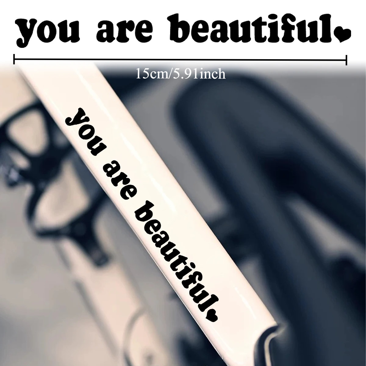 Cycling Quote - สติกเกอร์คำพูด 
