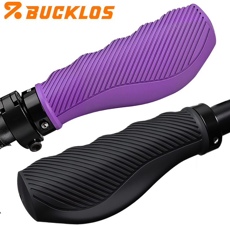 Commuter Bike Lock - ปลอกแฮนด์จักรยานเสือภูเขา BUCKLOS แบบยาง พร้อมตัวล็อค ลดแรงกระแทก อุปกรณ์เสริมสำหรับจักรยาน