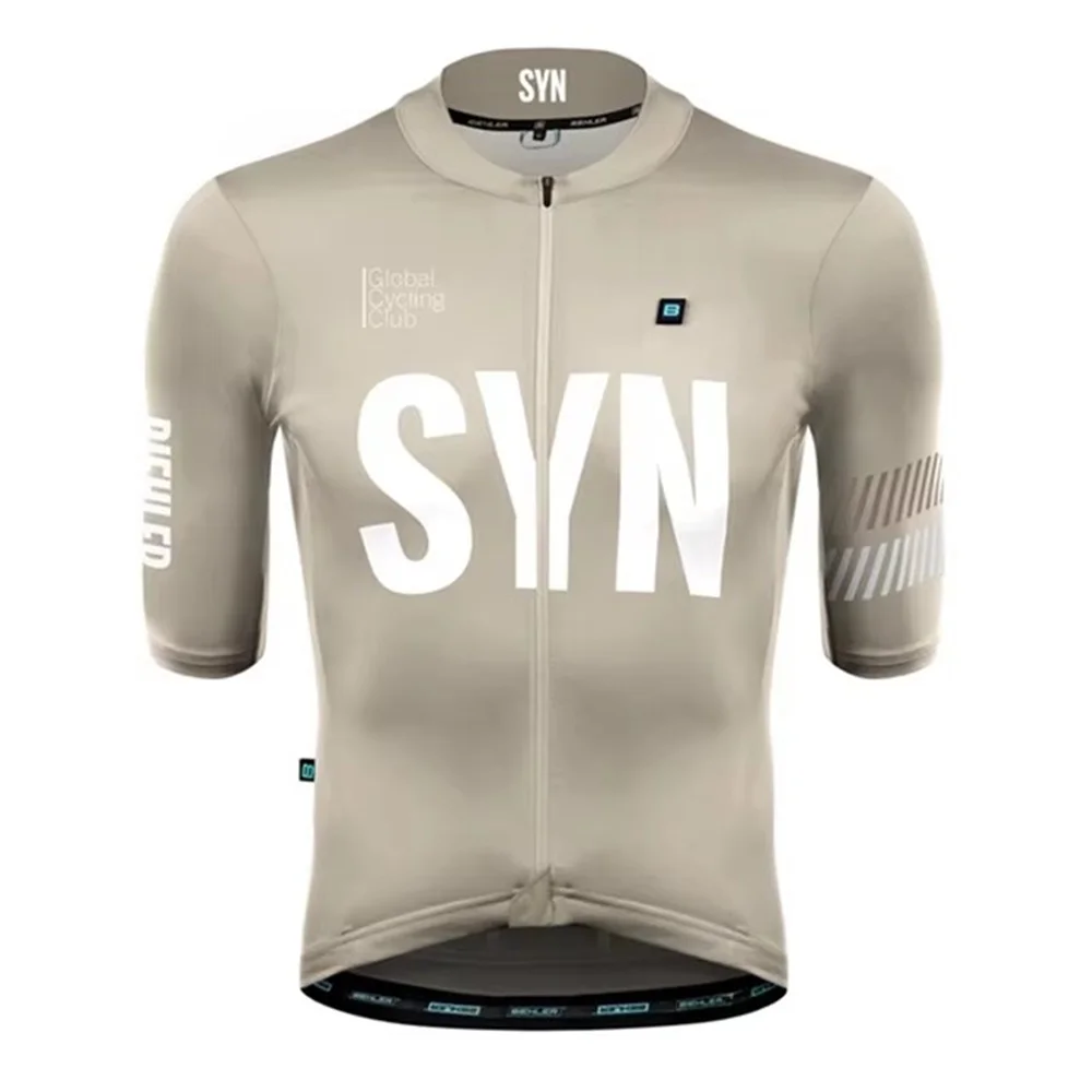 Cycling Community - เสื้อเจอร์ซีย์ปั่นจักรยานทีม SYN รุ่นใหม่สำหรับผู้ชาย ฤดูร้อน 2024 SYNDICATE