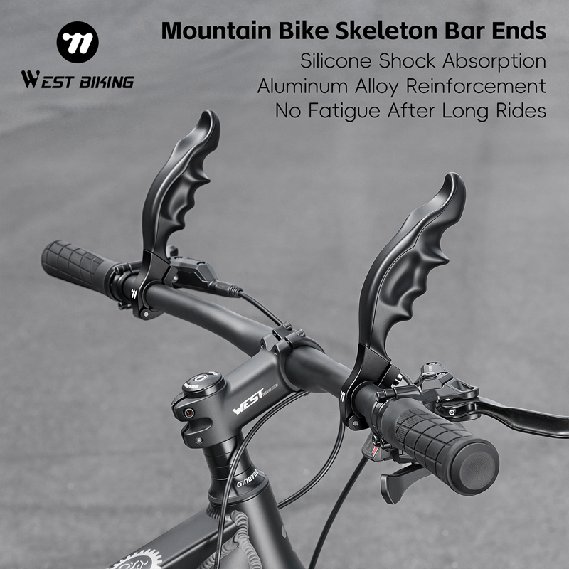 Cycling In City - อะไหล่จักรยาน WEST BIKING แฮนด์จับจักรยานเสือภูเขาแบบ Ergonomic Design