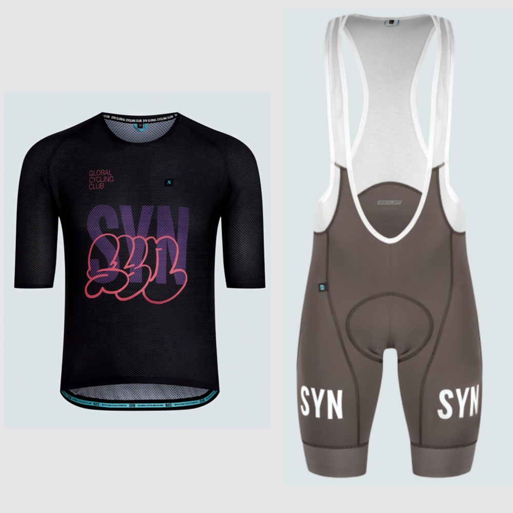 Cycling Community - ผู้ชายการฝึกอบรม DESIGN LAB ZIPLESS JERSEY BUBBLE