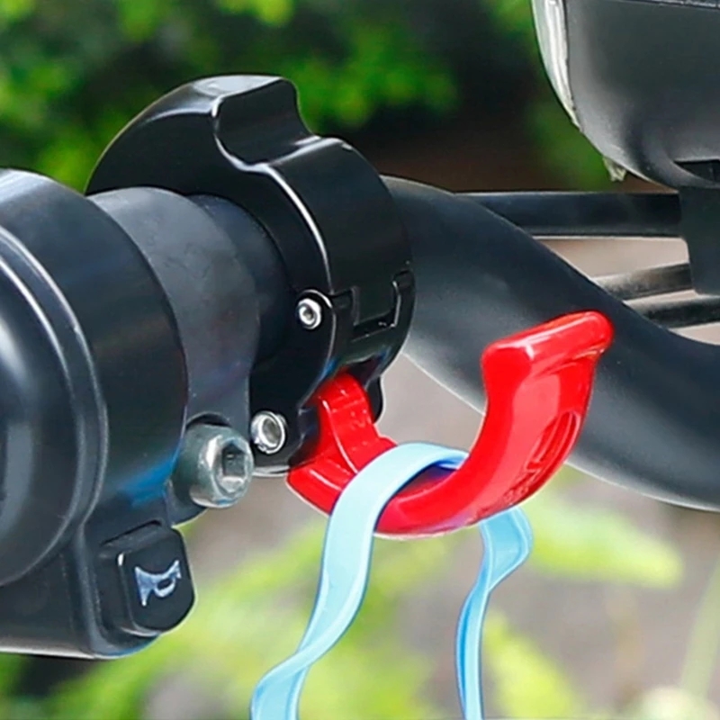 Cycling Commuter Bag - ตะขอแขวนแฮนด์จักรยานอเนกประสงค์แบบไม่ต้องเจาะ ใช้แขวนหมวกกันน็อค กระเป๋า อุปกรณ์เสริมสำหรับจักรยาน เหมาะสำหรับจักรยานเสือภูเขา จักรยานไฟฟ้า