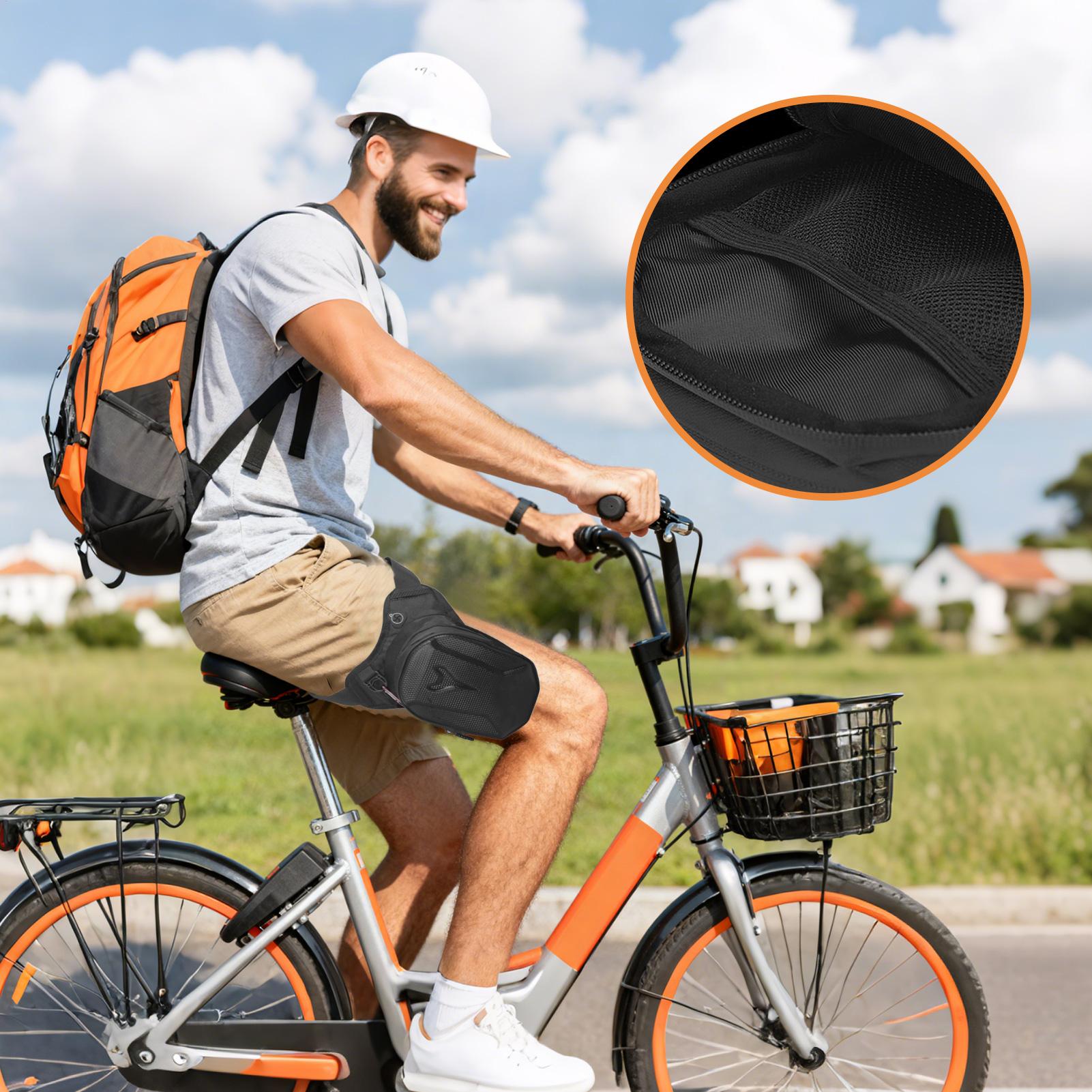 กระเป๋าคาดต้นขาสำหรับขี่มอเตอร - Waterproof Cycling Commute บทวิจารณ์และราคา