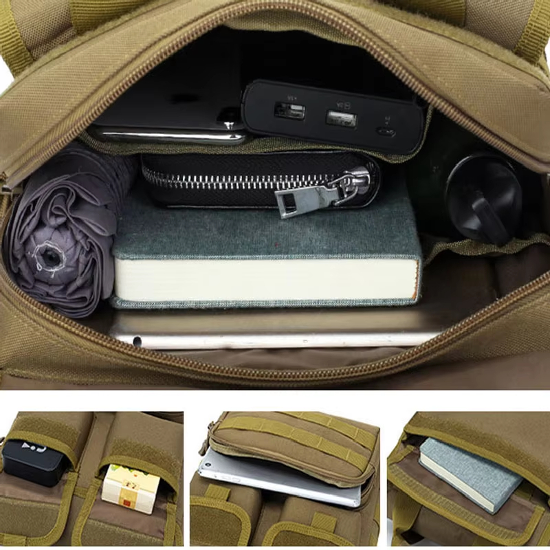 ยุทธวิธีผู้ชายกระเป๋าสะพายกลาง - Cycling Commuter Bag บทวิจารณ์และราคา