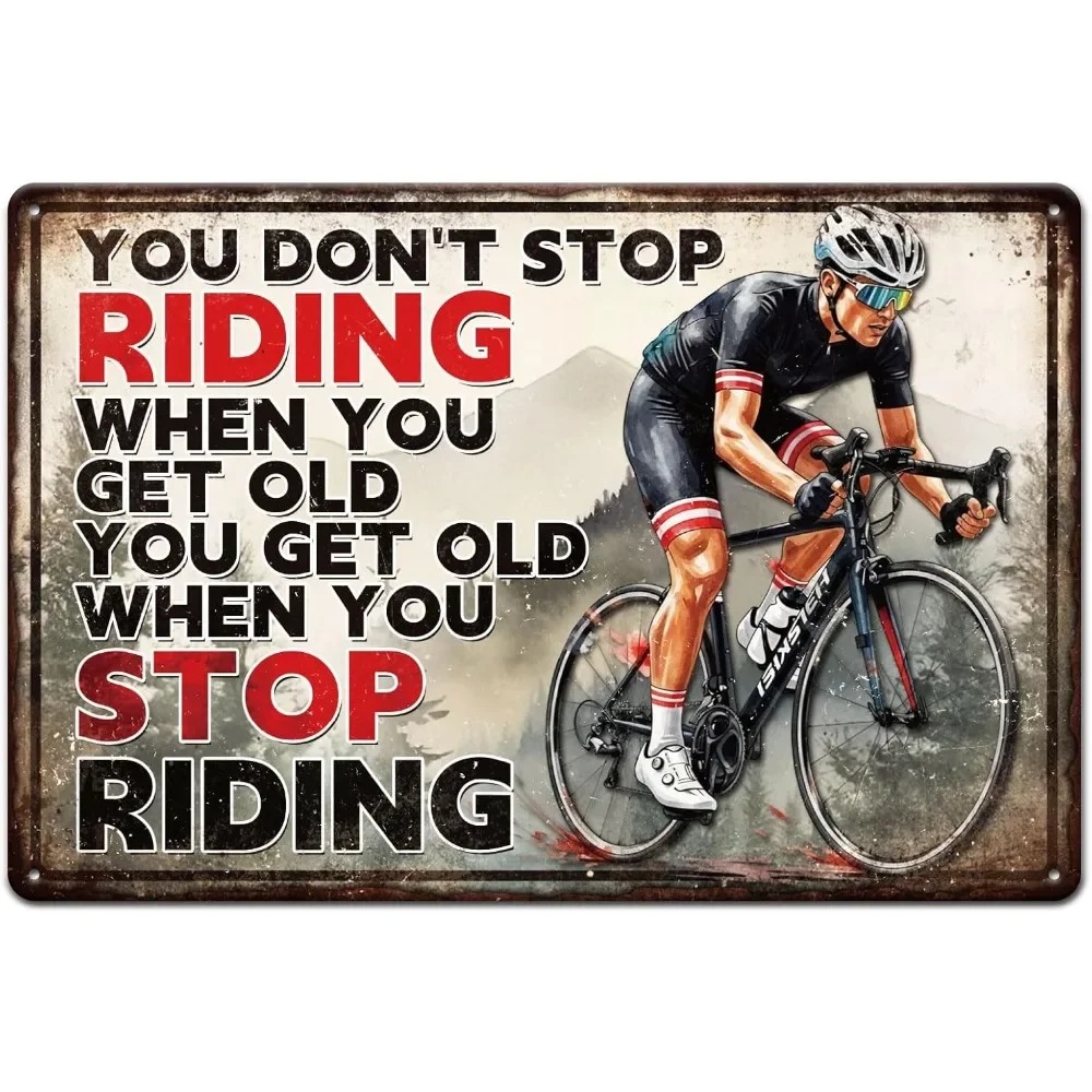 ป้ายโลหะตกแต่งบ้านหลากหลายสไตล - Cycling Quote บทวิจารณ์และราคา