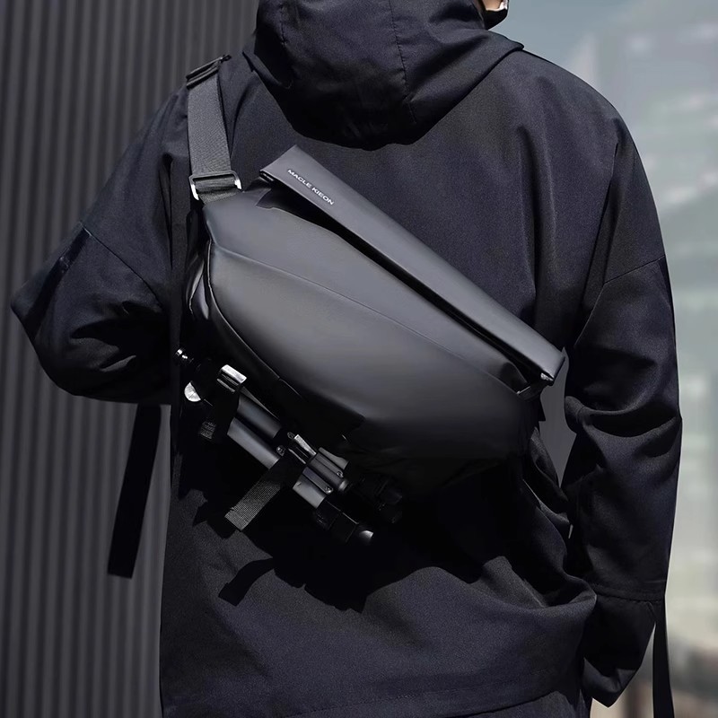 กระเป๋าคาดหน้าอกสำหรับผู้ชายสุ - Waterproof Cycling Commute บทวิจารณ์และราคา
