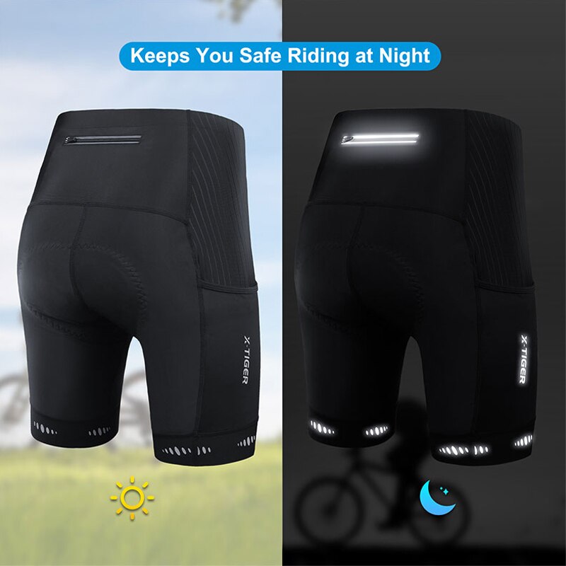 กางเกงขาสั้น X-TIGER ขี่จักรยา - Cycling Commuter Pants บทวิจารณ์และราคา