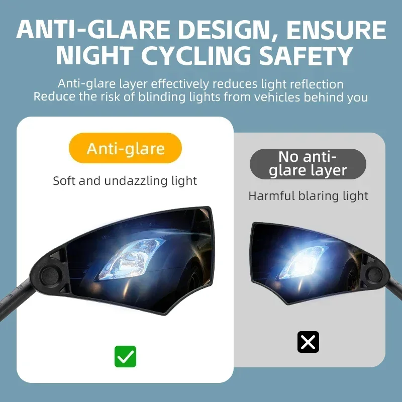 ROCKBROS กระจกมองหลังจักรยาน U - Cycling Zones บทวิจารณ์และราคา