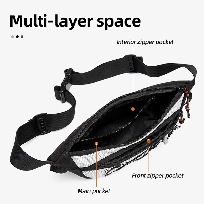 กระเป๋าคาดอกผู้ชายสำหรับปีนเขา - Cycling Commute Training บทวิจารณ์และราคา