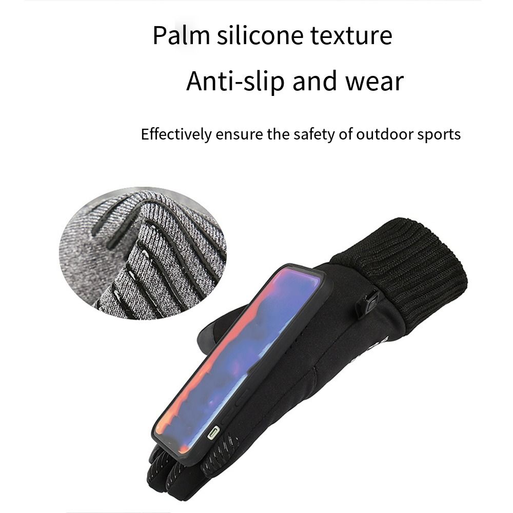 ถุงมือหน้าจอสัมผัสสำหรับฤดูใบไ - Waterproof Cycling Commute บทวิจารณ์และราคา