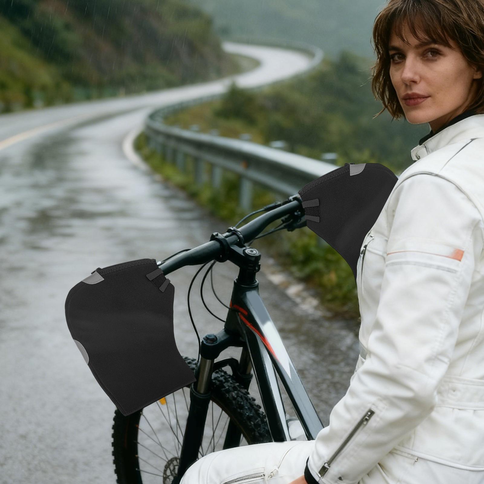 ถุงมือแฮนด์จักรยานกันลมและกันน - Waterproof Cycling Commute บทวิจารณ์และราคา
