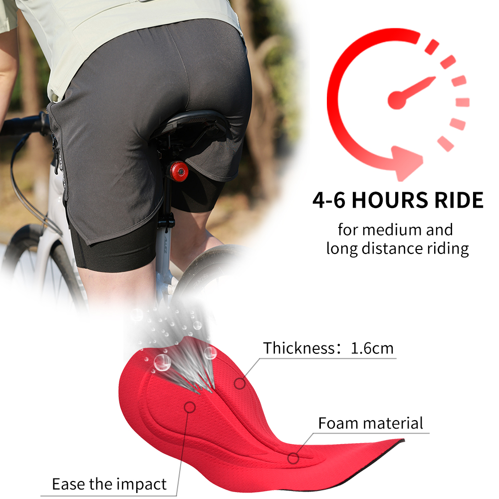 WOSAWE MTB กางเกงขาสั้นฤดูร้อน - Cycling Commuter Pants บทวิจารณ์และราคา