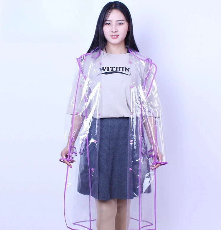 เสื้อกันฝนยาวแบบใส EVA พร้อมเข - Waterproof Cycling Commute บทวิจารณ์และราคา