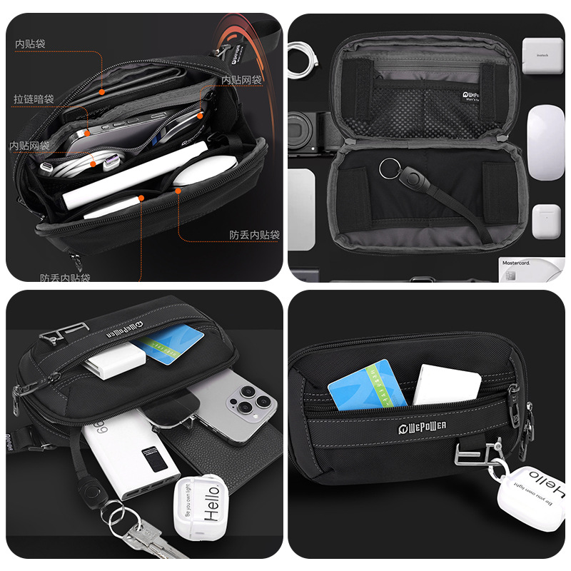 กระเป๋าคาดเอวสำหรับปั่นจักรยาน - Waterproof Cycling Commute บทวิจารณ์และราคา