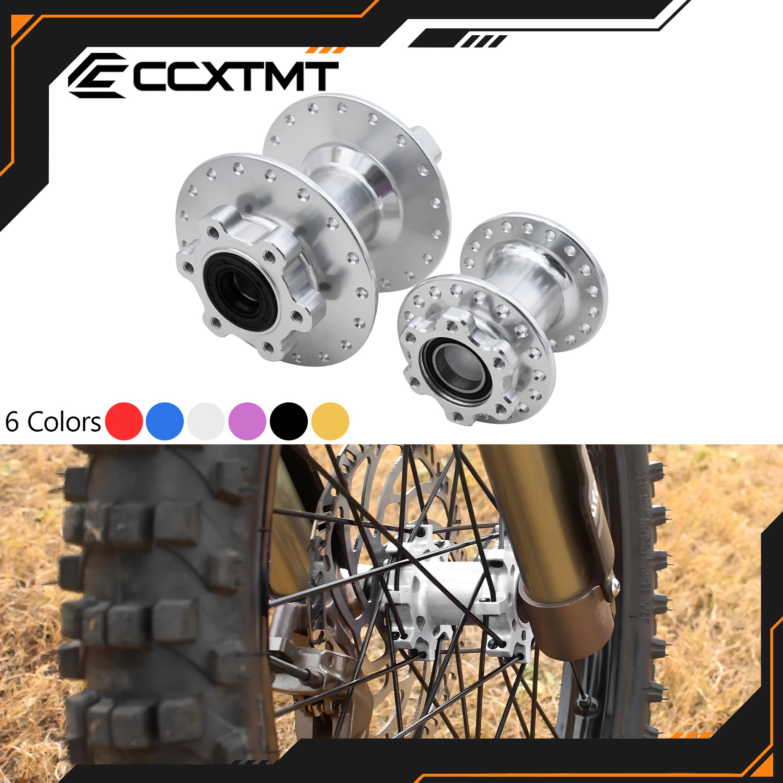 ดุมล้อหน้า-หลัง CNC สำหรับมอเต - Dynamo Hub Front บทวิจารณ์และราคา